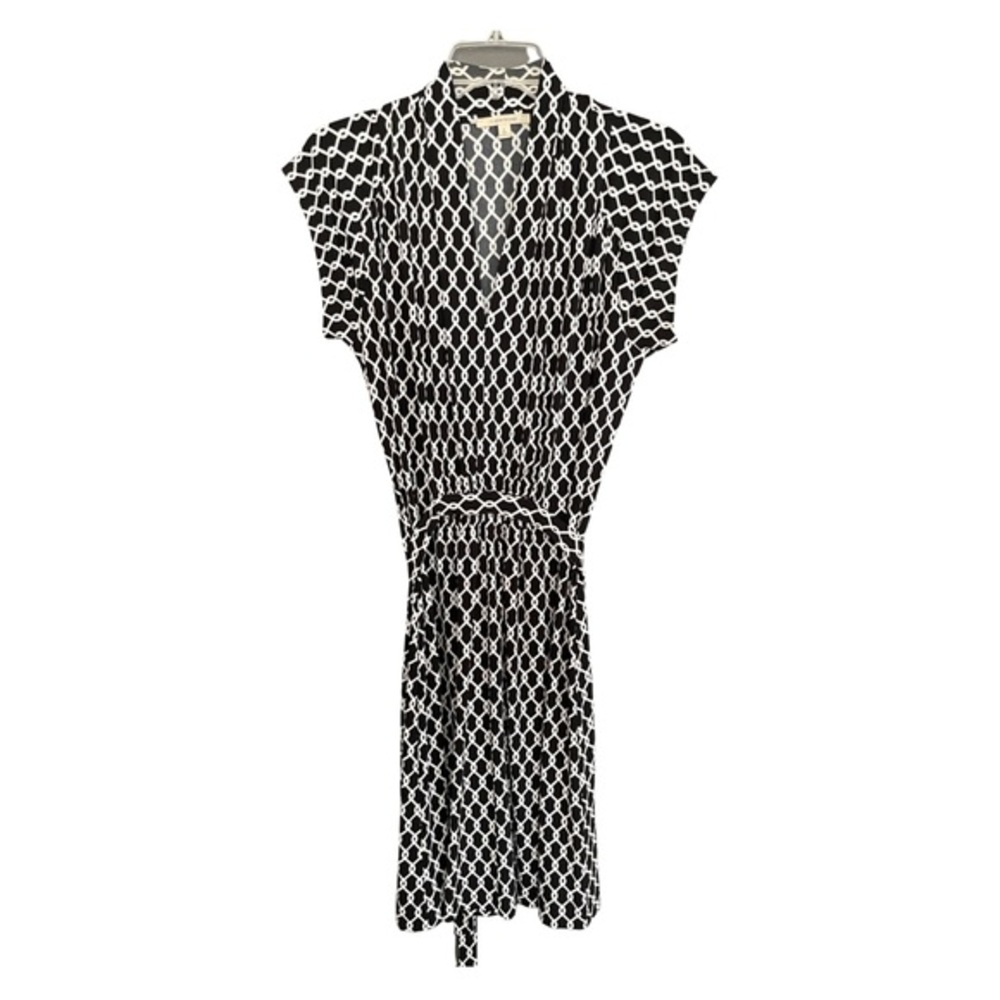 41 Hawthorn dress women’s size small black and white wrap‎ tie flow summer dress
